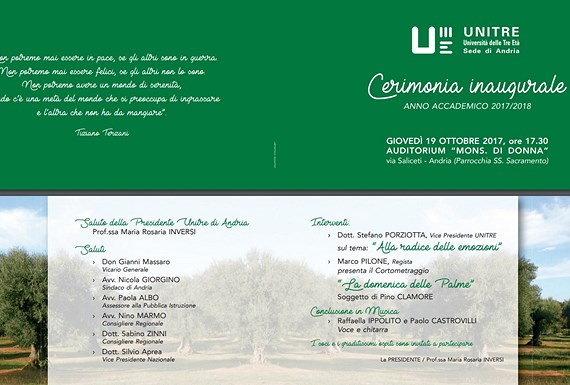 Cerimonia inaugurale dell'Anno Accademico 2017/18